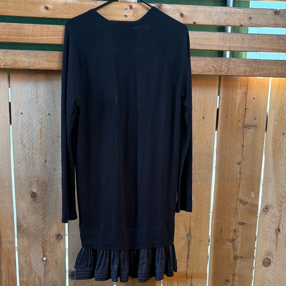 Halston Heritage Black Long Sleeve Dress - Picture 5 of 6
